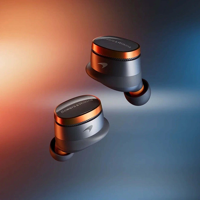 Wireless Headphones Bowers & Wilkins Pi8 McLaren Edition Galvanic Grey/Papaya Orange - img.6