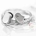In-ear headphones MoonDrop LAN Silver - img.2