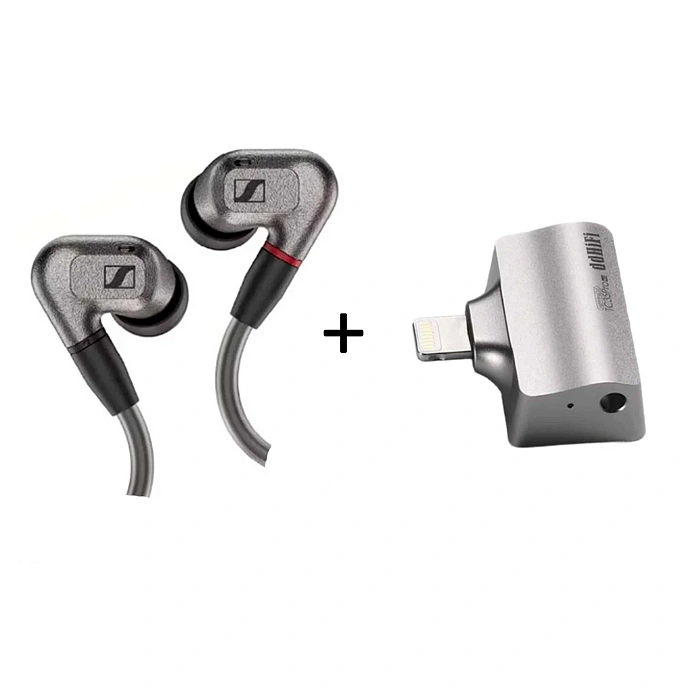Headphones Sennheiser IE 600 Grey + ddHiFi TC35Pro M2 Lightning - img.0