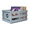 Crosley Record Storage Crate tourmaline