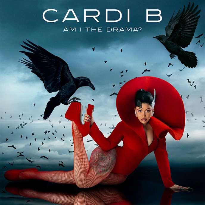 Vinyl Record Cardi B - Am I The Drama? (Violet, Amazon, Signed) - 2LP - img.0