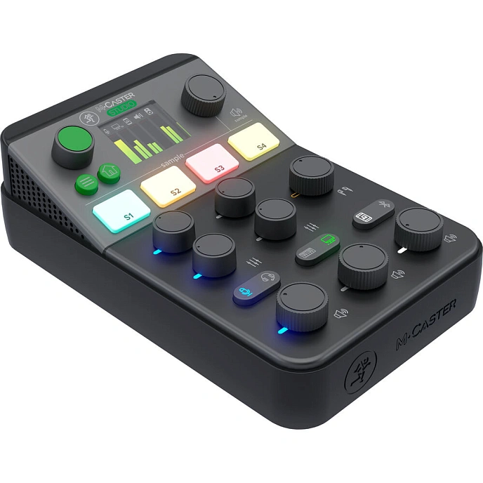 Mixing console Mackie M-Caster Studio Desktop Live Streaming Mixer Black - img.1
