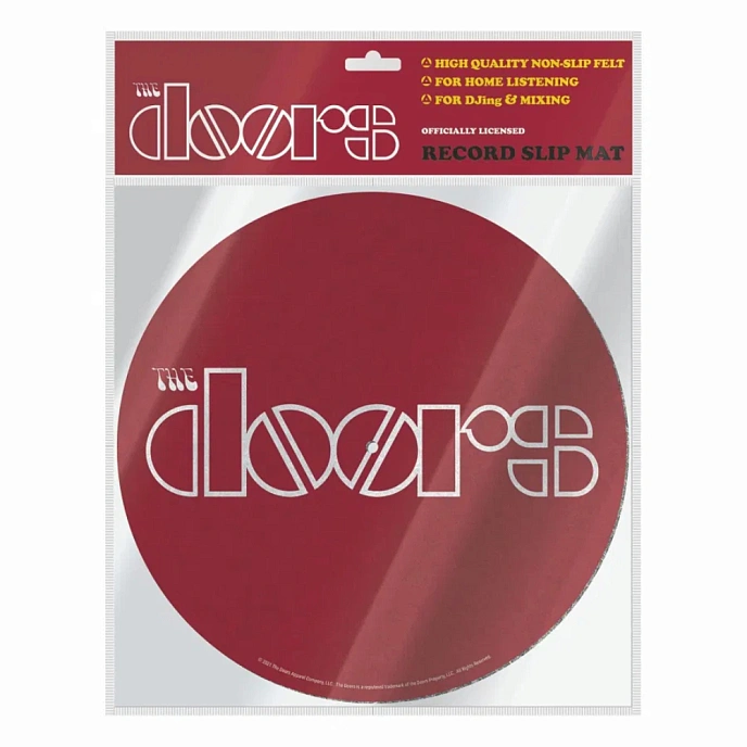 Vinyl Accessory Pyramid The Doors (12 Slipmat) Red - img.1