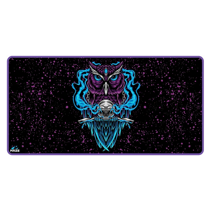 Mouse pad Maze NIGHT OWL-B Black 3XL - img.0