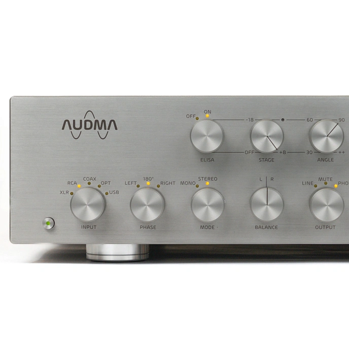 Headphone Amplifier Audma Maestro HPA 1 Silver - img.4
