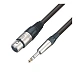 - img.0 Cable AVIA TXF Black 6.3mm Stereo(m) - XLR(f) 2m - img.0
