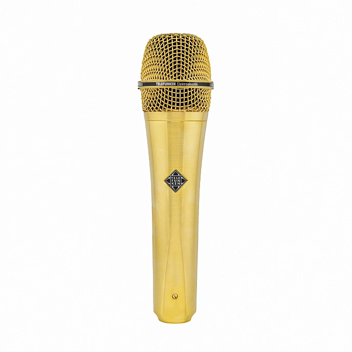 Vocal microphone Telefunken M80 Satin Gold - img.0