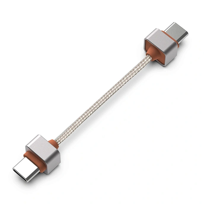 Cable ddHiFi TC03SS USB-C to USB-C Silver - img.0