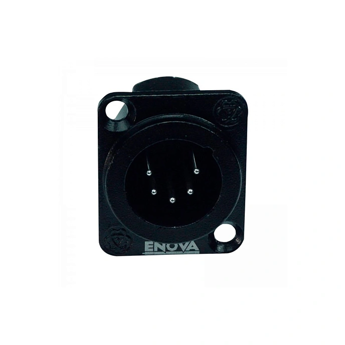 Connector ENOVA XL15MB Black XLR(m) 5-pin chassis - img.0