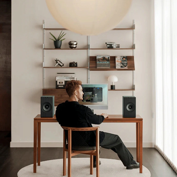 Bookshelf speakers KEF Coda W Moss Green - img.7
