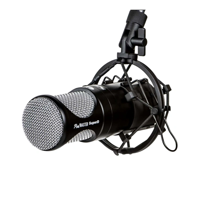 Microphone for streaming and gaming CAD PM1200 PodMaster SuperD Pro Black - img.1