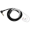 64 Audio Tuxedo Cable Black Silver 3.5mm