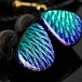 - img.1 In-ear headphones Celest Wyvern Black Remaster (without Mic) Malachite Violet - img.1