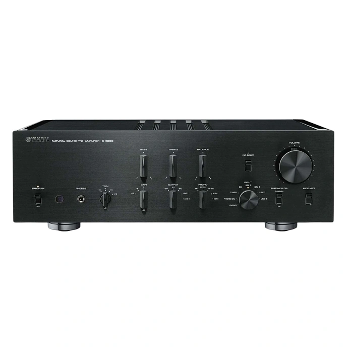 Yamaha C-5000 black/piano black Предварительный усилитель - img.0