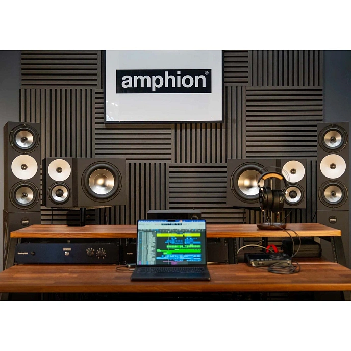 Studio monitor Amphion Two15 Black - img.1