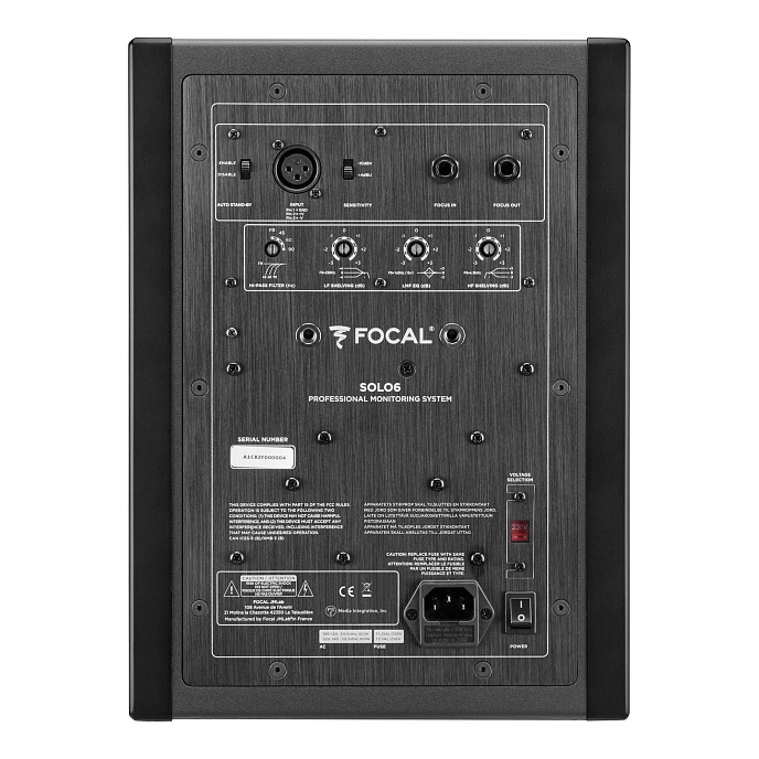 Studio monitor Focal Solo6 ST6 Black - img.3