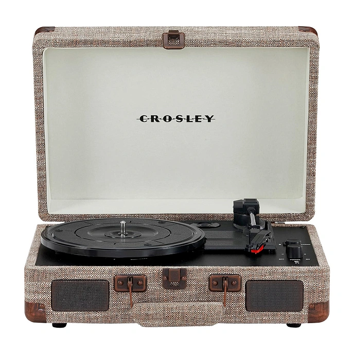 Turntable Crosley CRUISER PLUS havana fabric - img.0