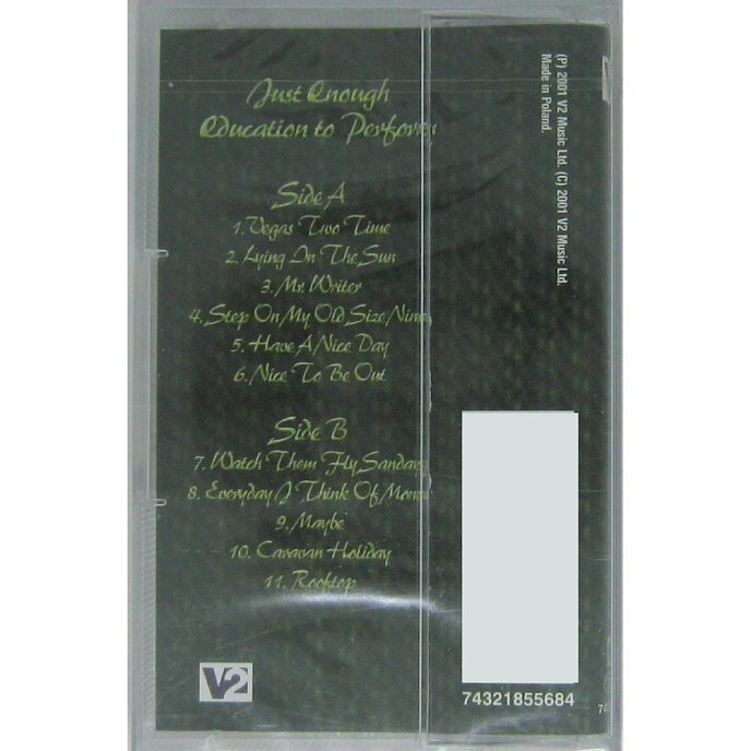Сassette Tape Stereophonics - Just Enough Education To Perform - img.3