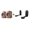 KEF LSX II Soundwave + KEF B1 Wall Bracket Black