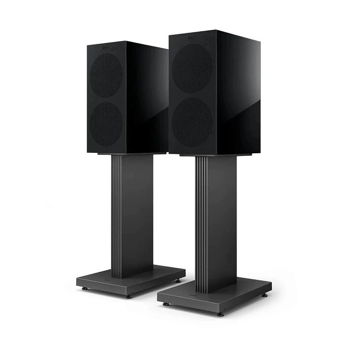 Bookshelf speakers KEF R3 Meta Black Gloss - img.1