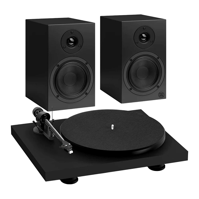 Turntable Pro-Ject COLOURFUL AUDIO SYSTEM (UK PLUG) Satin Black - img.6