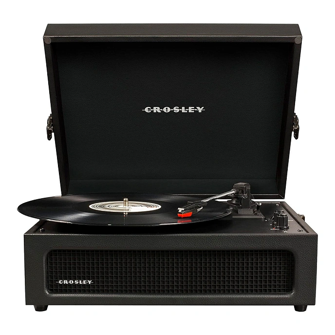 Turntable Crosley Voyager Portable With Bluetooth Out Black - img.0