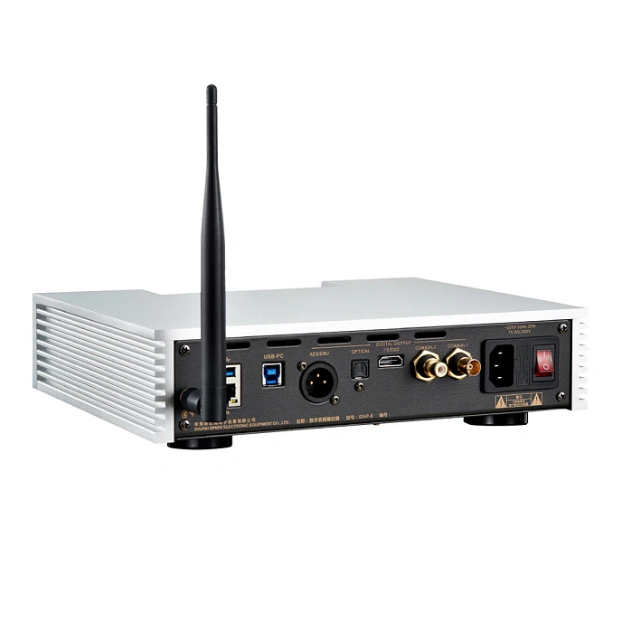 Network Audio Player Cayin IDAP-8 Silver - img.5