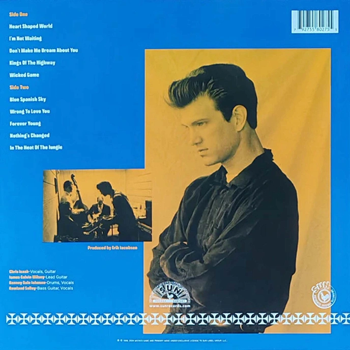 Vinyl Record Chris Isaak – Heart Shaped World LP - img.1