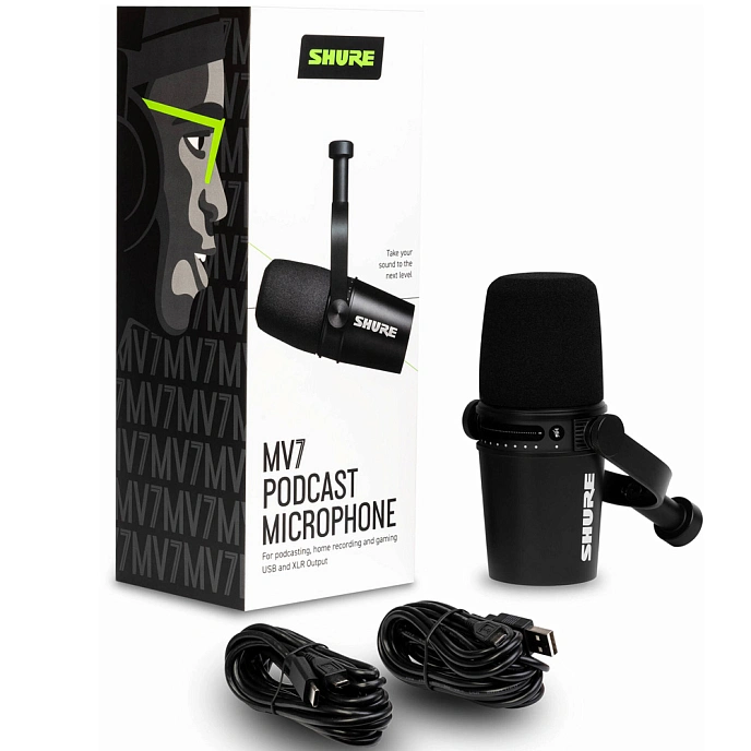 USB Microphone Shure MV7 Black - img.7