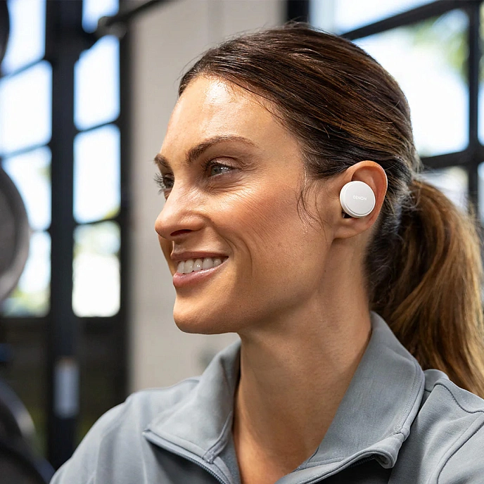 Wireless Headphones Denon PerL Pro White - img.24