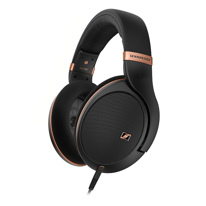 Over-ear headphones Sennheiser HD 505 Copper Edition Black - img.0