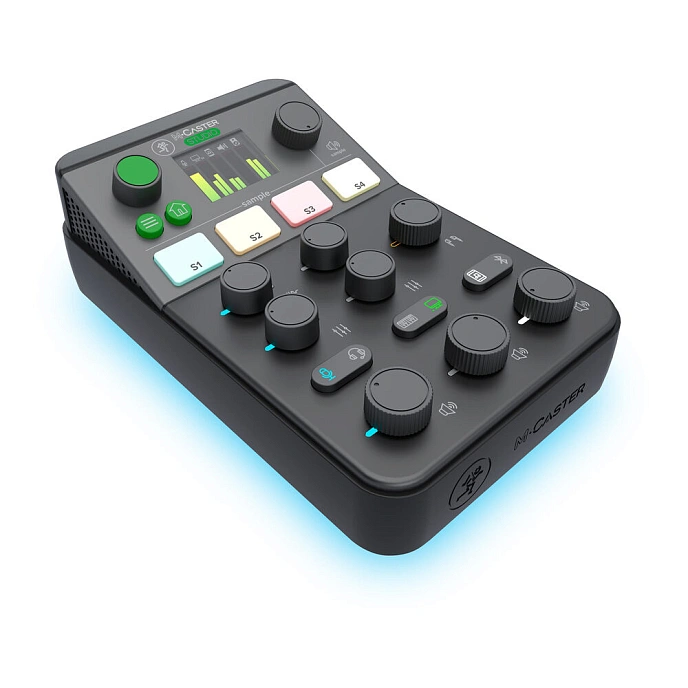 Mixing console Mackie M-Caster Studio Desktop Live Streaming Mixer Black - img.2