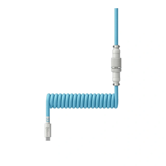 Cable HyperX Coiled Cable light Blue White 1.37m - img.2