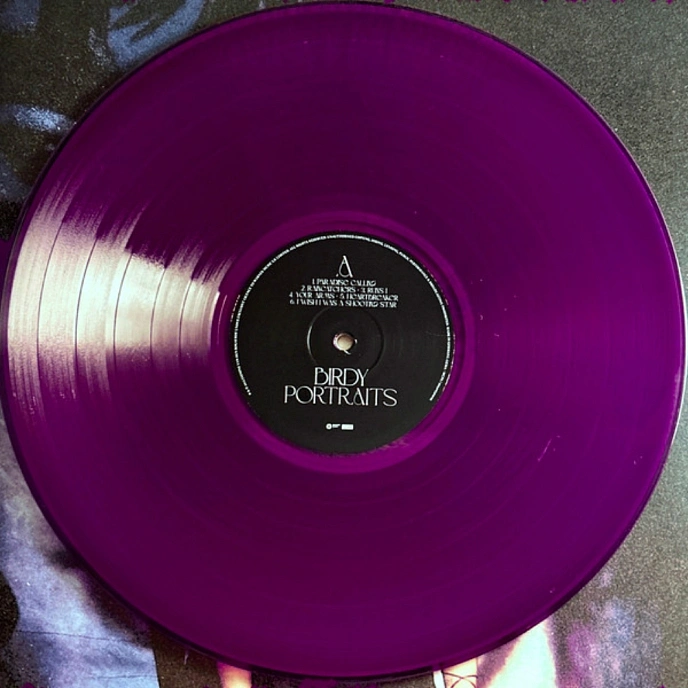 Vinyl Record Birdy - Portraits (Violet Translucent Vinyl) LP - img.2