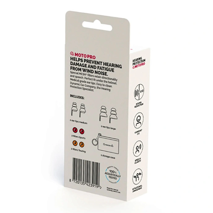 Motorcycle Earplugs Crescendo Moto Pro Eco Box - img.2