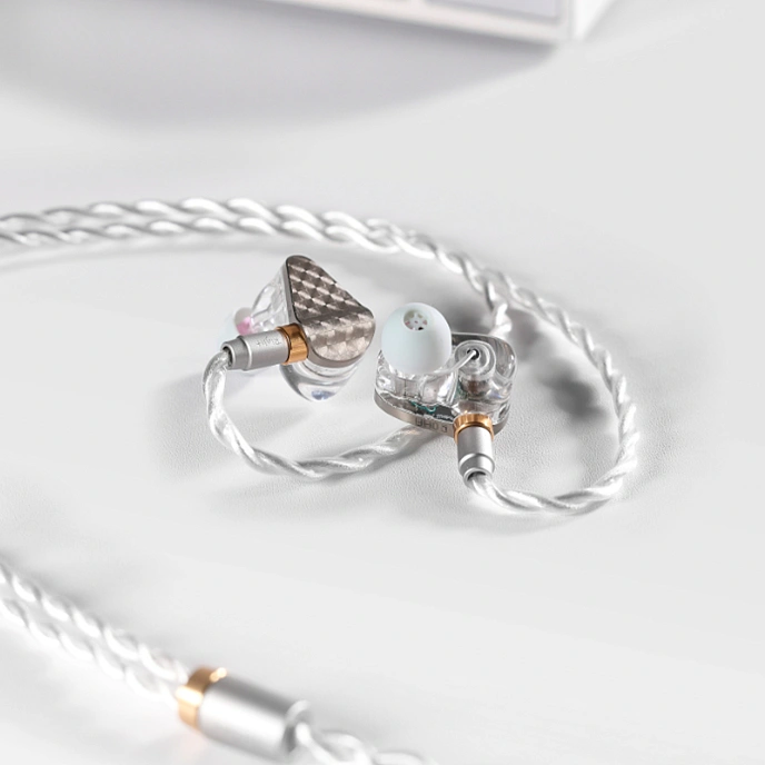 In-ear headphones ddHiFi E14D Surface Silver - img.7