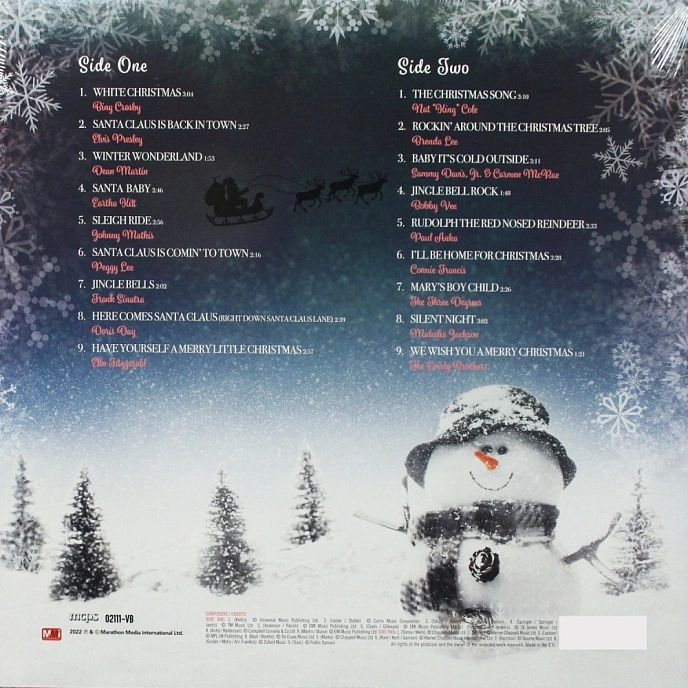 Vinyl Record Various Artists - Christmas Hits (Lucky Dip Marble) LP - img.2