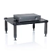 Hi-Fi Stand NorStone Como 3 Leather Black - img.1 Hi-Fi Stand NorStone Como 3 Leather Black - img.1
