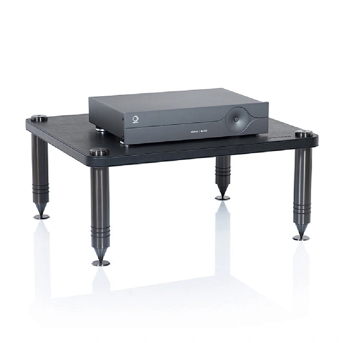 Hi-Fi Stand NorStone Como 3 Leather Black - img.1