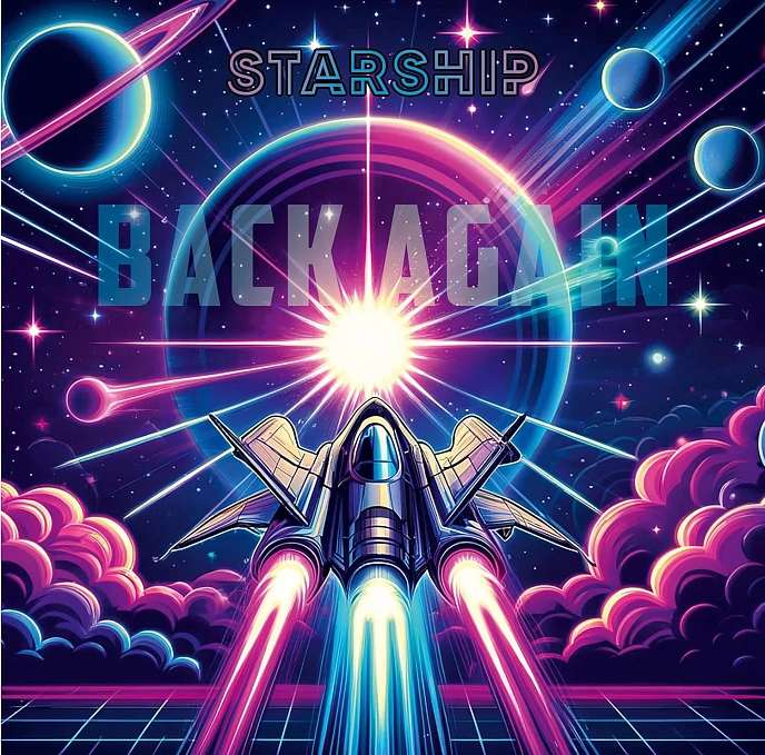 Vinyl Record Starship – Starship Back Again - Clear/Purple - LP - img.0