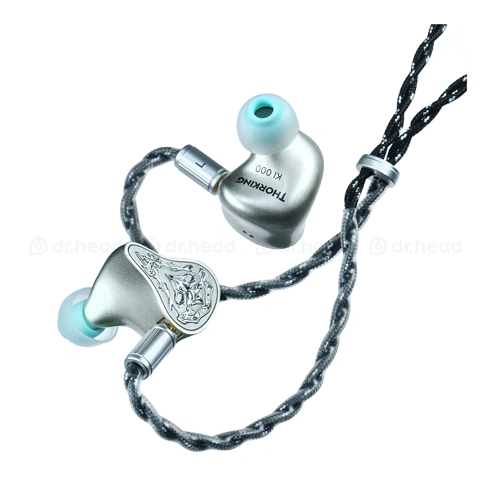 In-ear headphones Kinera ThorKing Matte Silver - img.2
