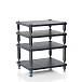 Hi-Fi Stand NorStone Como 1 Leather Black - img.1 Hi-Fi Stand NorStone Como 1 Leather Black - img.1