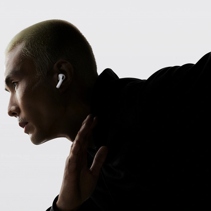 Wireless Headphones Apple AirPods Pro 3 White - img.10