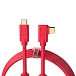 Cable DJTT Chroma Cables USB-C - USB-C Angled Red 1m - img.0 Cable DJTT Chroma Cables USB-C - USB-C Angled Red 1m - img.0