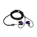 - img.1 IEMs headphones Queen Of Audio Pink Lady Purple - img.1