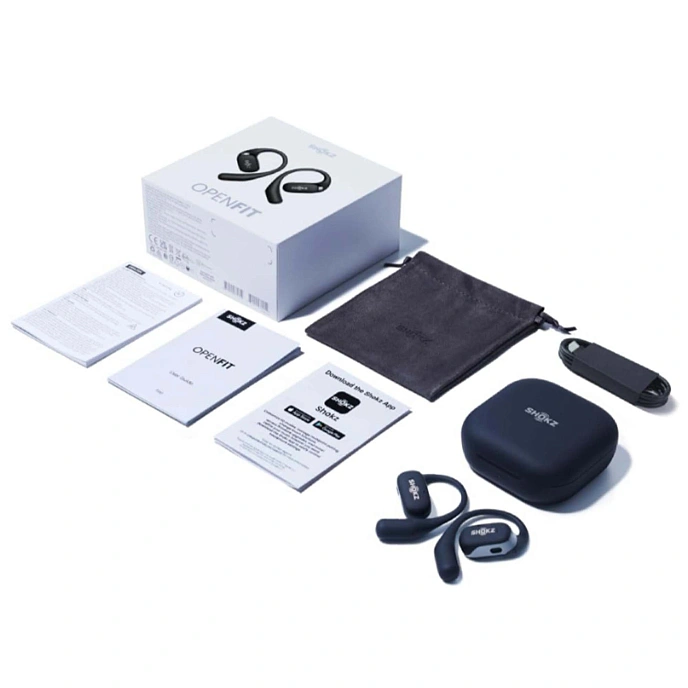 Wireless Headphones Shokz OpenFit Black - img.5