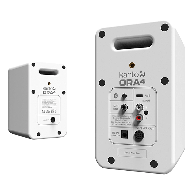 Bookshelf speakers Kanto Ora4 White - img.2