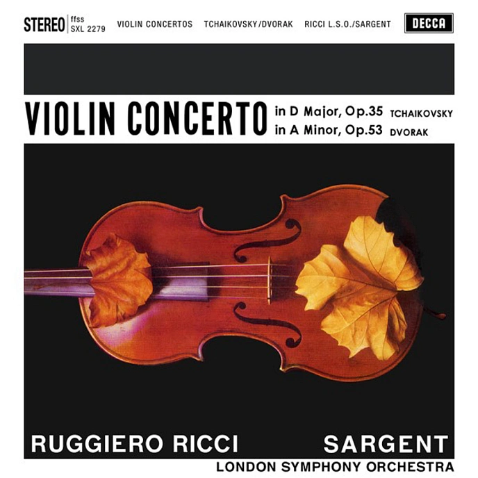 Vinyl Record Ruggiero Ricci, Tchaikovsky, Dvorak: Violin Concertos - Analogue - 2LP - img.0