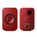 Bookshelf speakers KEF LSX II Lava Red + KEF S1 Floor Stand Black - img.4
