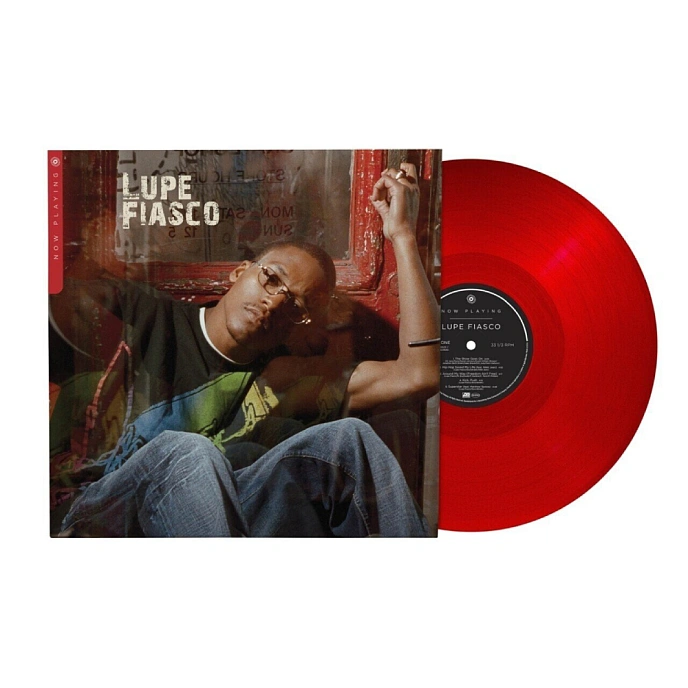 Vinyl Record Lupe Fiasco - Now Playing (Transparent Red) LP - img.1
